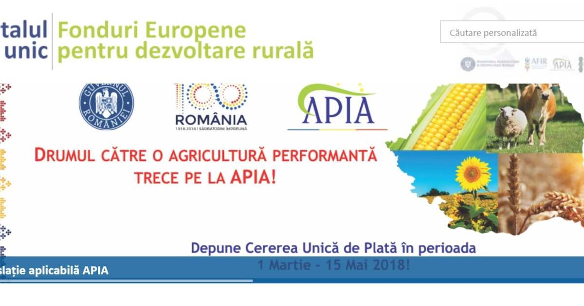 Portal Unic Pentru Finanțările Din Agricultură Aradon