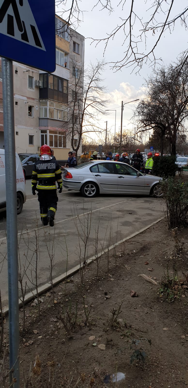 Alarmă pentru o posibilă scurgere de gaze în Micălaca FOTO: V.O.