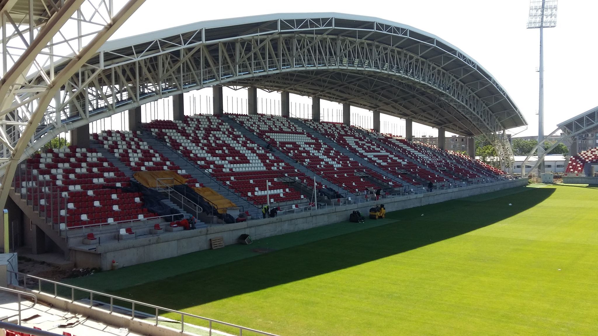 Stadionul arată din ce în ce mai bine