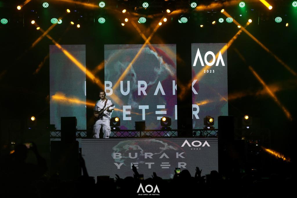 FOTO | Spike și Burak Yeter la Arad Open Air