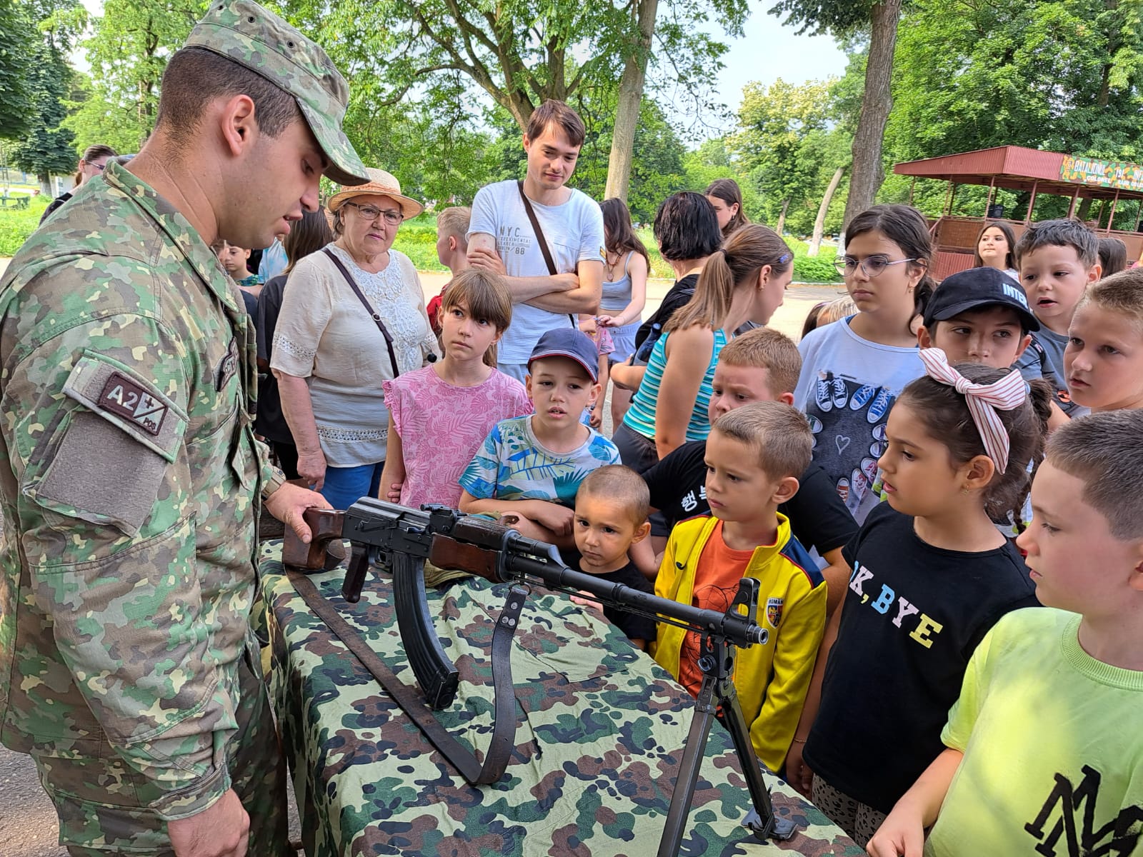 FOTO | „Militar pentru o zi”, în Cetatea Aradului