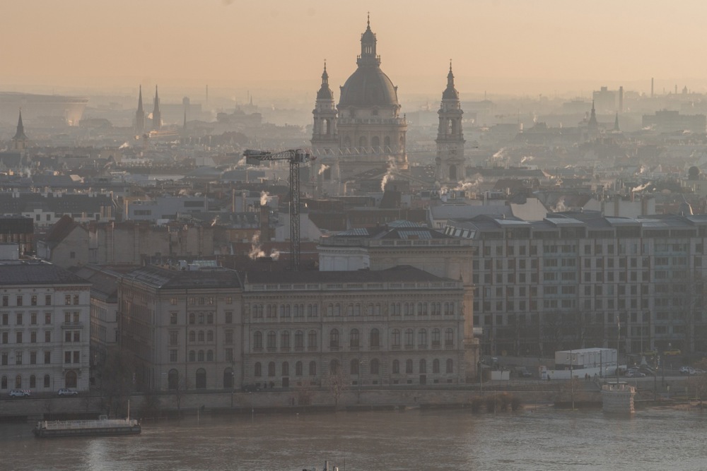 Inundații la Budapesta   Foto: EPA