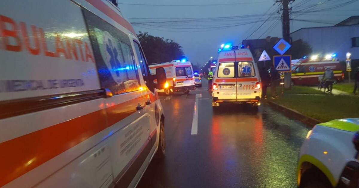 Accident cu doi copii răniți, la Fântânele