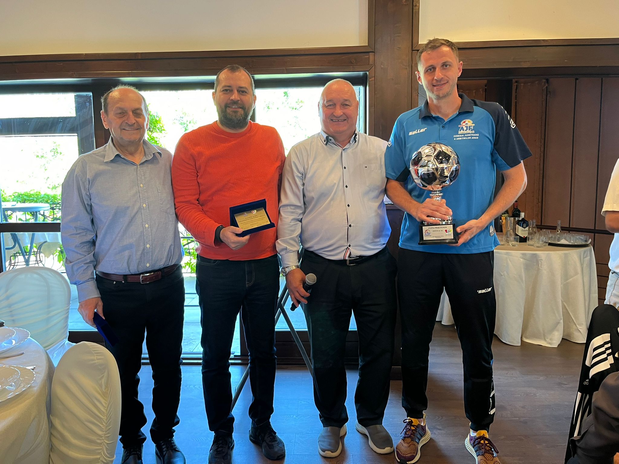 FOTO | Arbitri arădeni au cucerit Trofeul Prieteniei