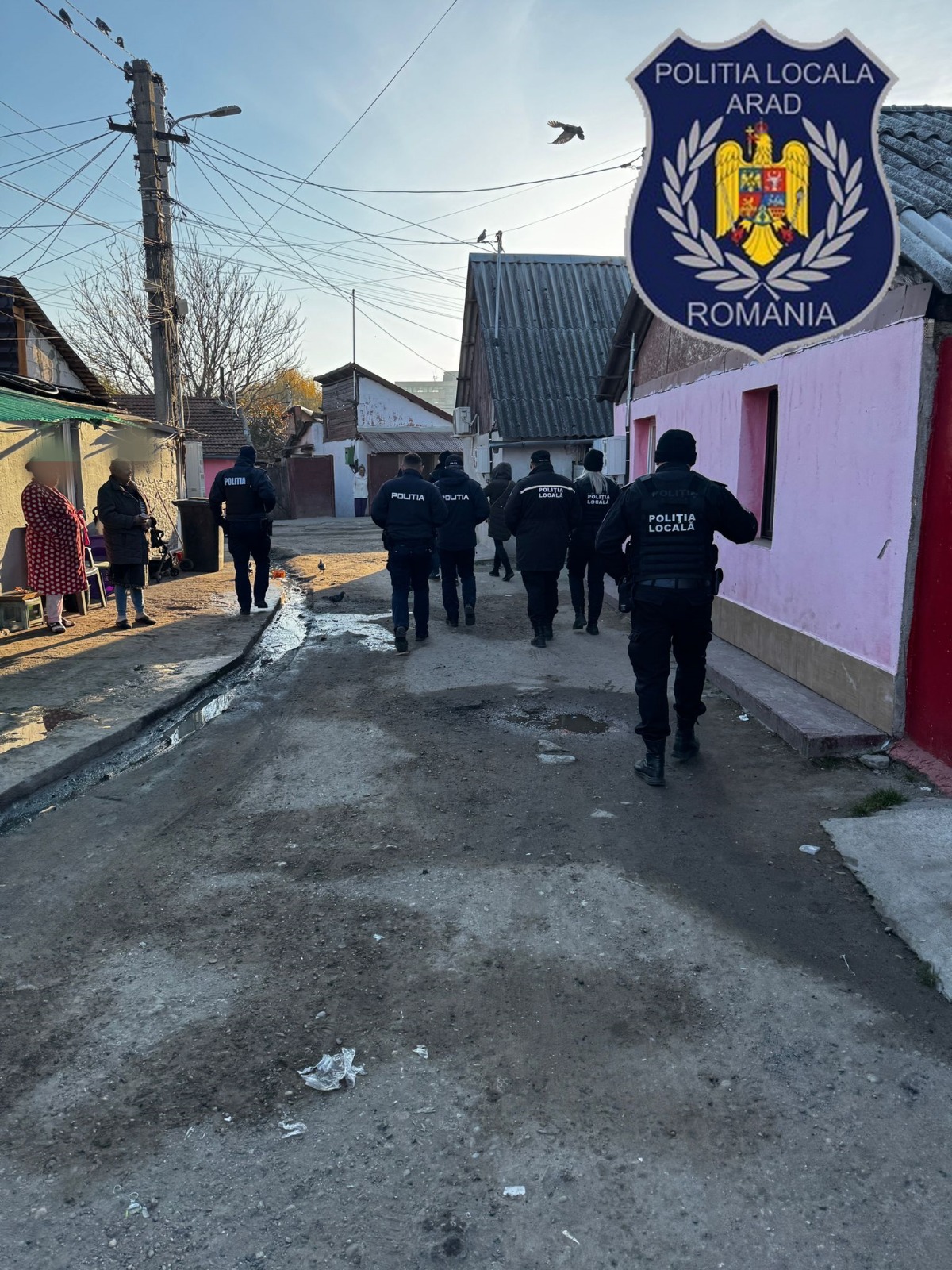 FOTO | Polițiștii au „descins” în Checheci