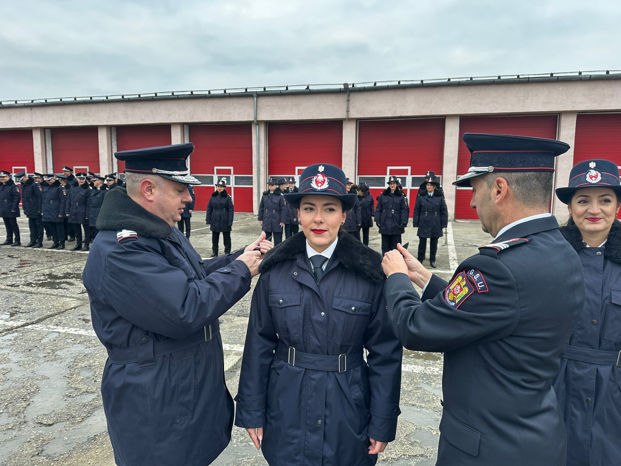 Foto| Avansări și numiri în funcție la ISU Arad